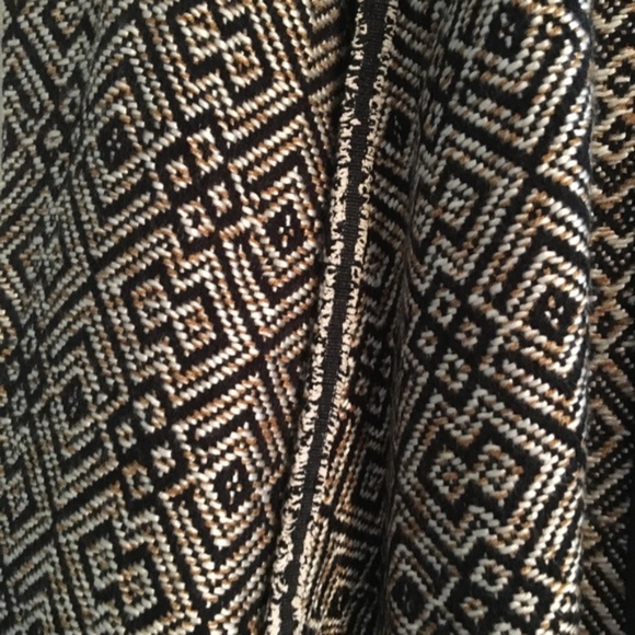 New Anthropologie by Sanctuary Montana Draped Jacquard Jacket Vest - Picture 2 of 5